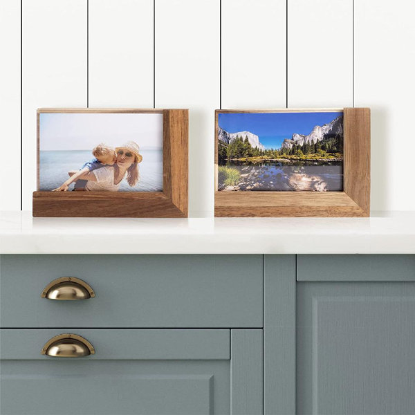 Available in 4 Colors! 12x16 Clean Cut Wood Picture Frame w/Plexi-Glass 