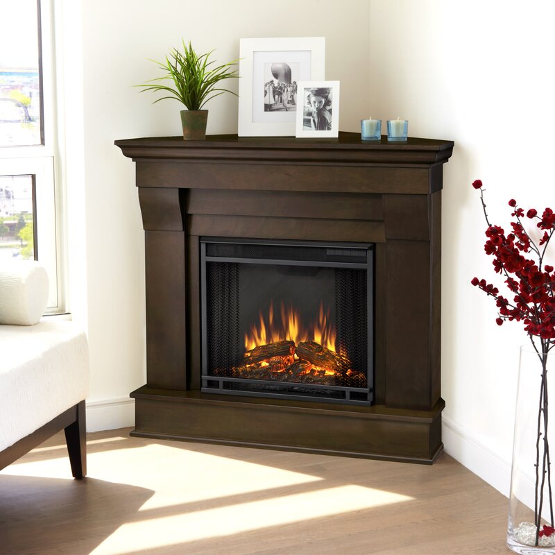 Real Flame Chateau Corner Electric Fireplace Reviews Wayfair