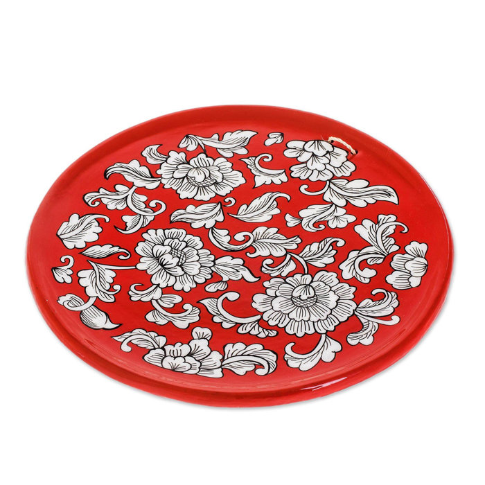 Garden Of Old Ceramic Decorative Plate Wall Décor Garden Of Old Ceramic Decorative Plate Wall Décor