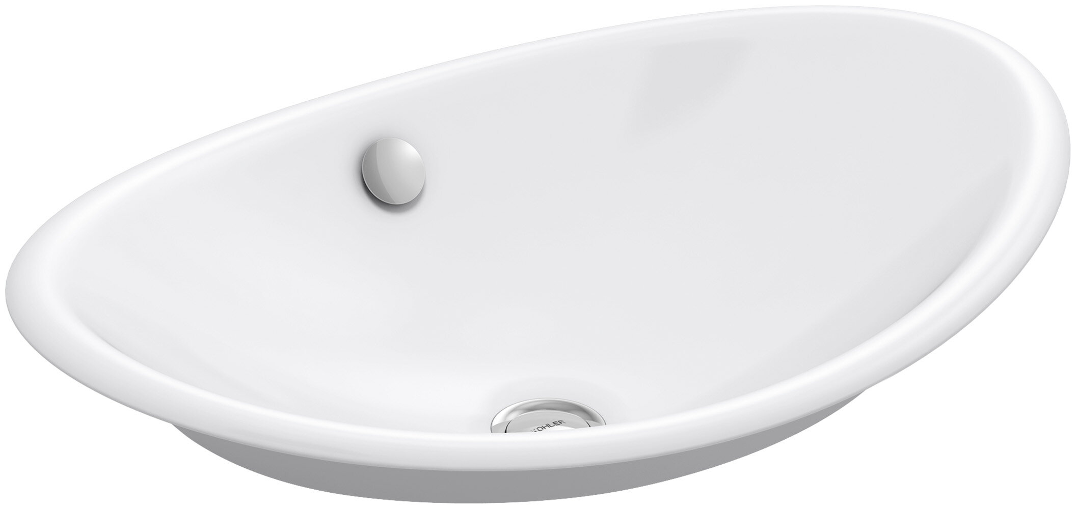 K 5403 W 0 Kohler Iron Plains Metal Oval Vessel Bathroom Sink With Overflow Reviews Wayfair