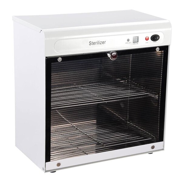 Hot Towel Warmer Cabinet White Facial Spa and Salon Equipment Ozone/UV/Infrared Low Temperature