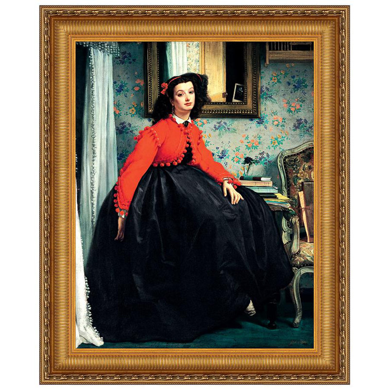 Design Toscano Replica Portrait Of Mlle L L Young Young Lady