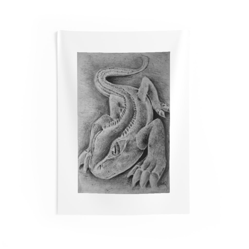 Marick Booster Lizzy the Lizard Indoor Wall Tapestry Wayfair