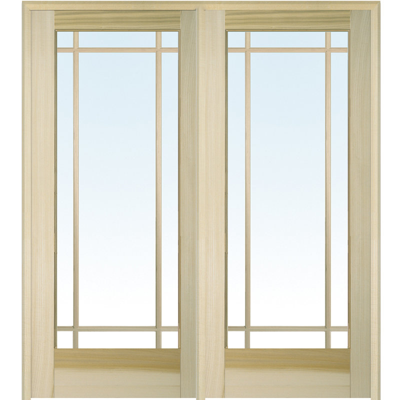 Verona Home Design Glass French Doors With Installation Hardware