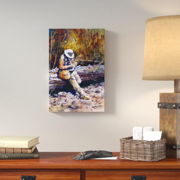 Loon Peak Otter Favorite Hobby Painting Print On Wrapped Canvas