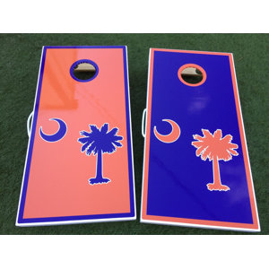 South Carolina Palmetto Custom 10 Piece Cornhole Set