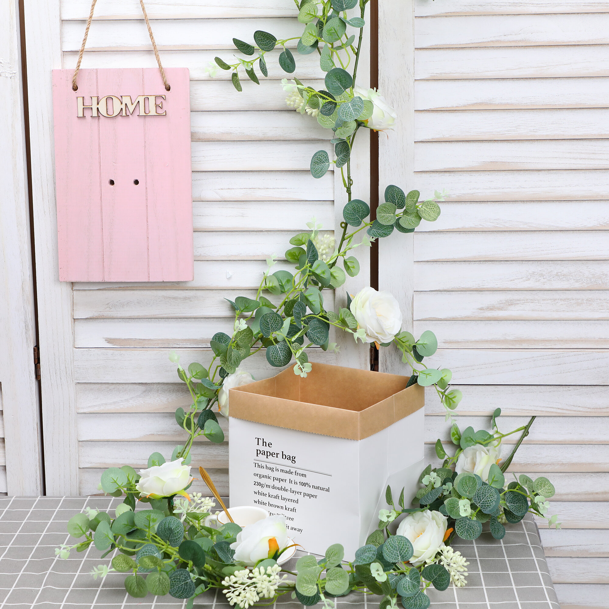 white flower garland - Online Discount Shop for Electronics