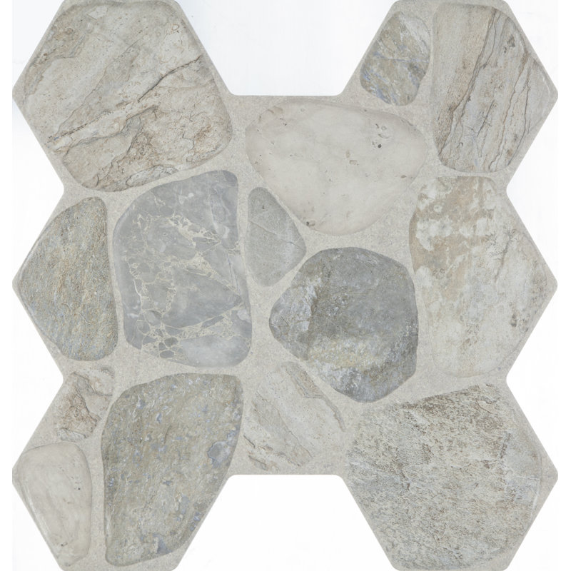 Floors 2000 Inc Sunstone 15 X 16 Porcelain Patterned Wall Floor Tile Wayfair Ca