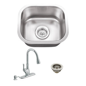 Soleil 18 Gauge Stainless Steel 14.5