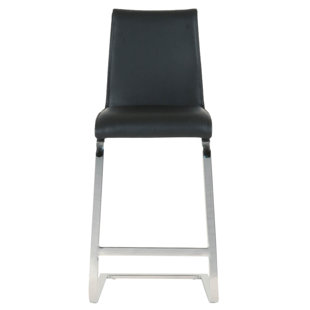 Go to store & view more images Tad Faux Leather Upholstery Bar Stool (Set of 2) by Orren Ellis
