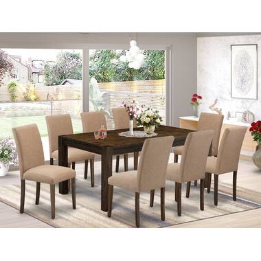 saugus 9 piece dining set greyleigh