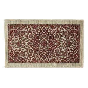 Millstone Burgundy/Cream Area Rug