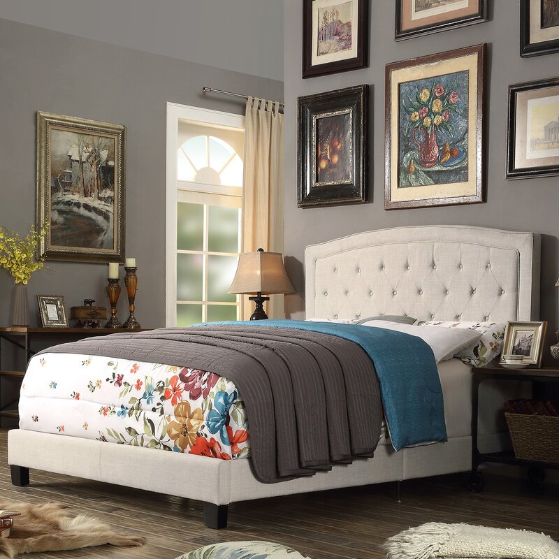 Rockaway Upholstered Panel Bed