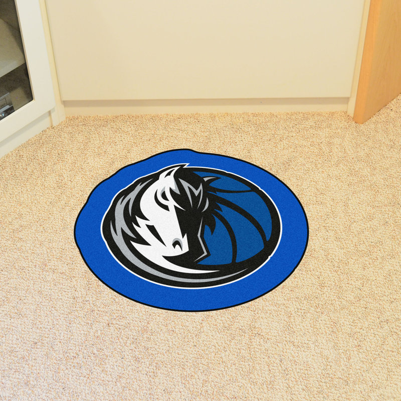 Fanmats Nba Dallas Mavericks Mascot 36 In X 36 In Non Slip
