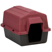 hard plastic dog house
