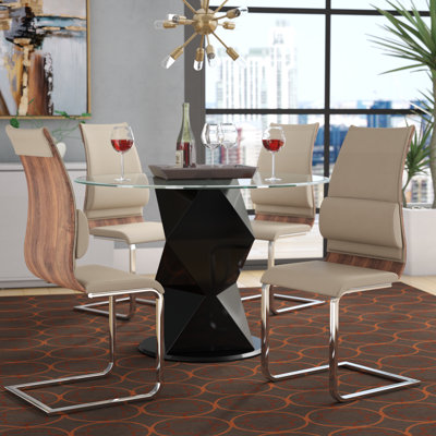 Mele Cantilever Side Chair w/ Back Cushion - 2 per box