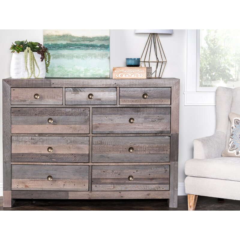 Mistana Abbey 9 Drawer Dresser Reviews Wayfair