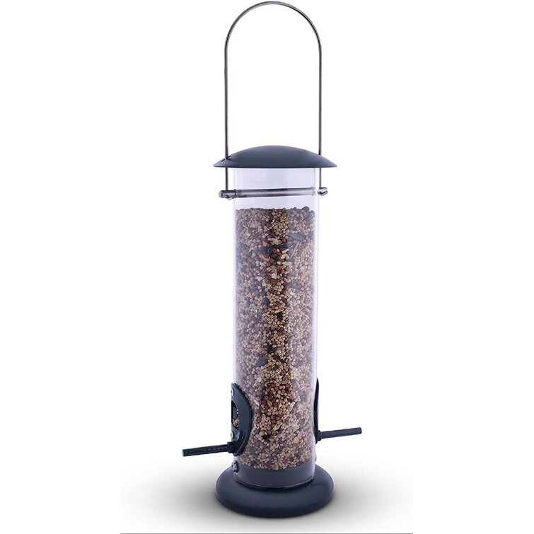 Squirrel Proof Durable and Disassembles for Quick Easy Cleaning Weather Proof Outdoor Bird Feeder with UV Sun-proof 