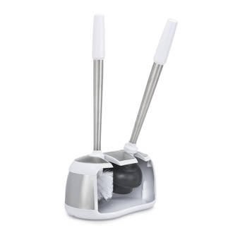 Symple Stuff Gallaher 15 75in H Free Standing Toilet Brush And Holder Wayfair
