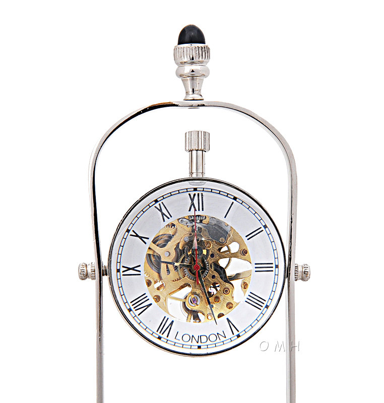 Old Modern Handicrafts Brass See Thru 3 75 Wall Clock Wayfair