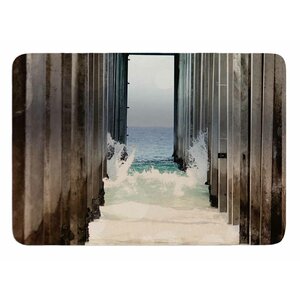 Under The Pier by Sylvia Coomes Bath Mat