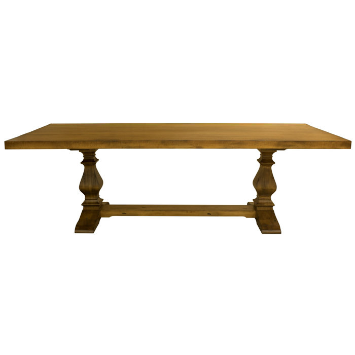 Balduíno Maple Extendable Solid Wood Dining Table