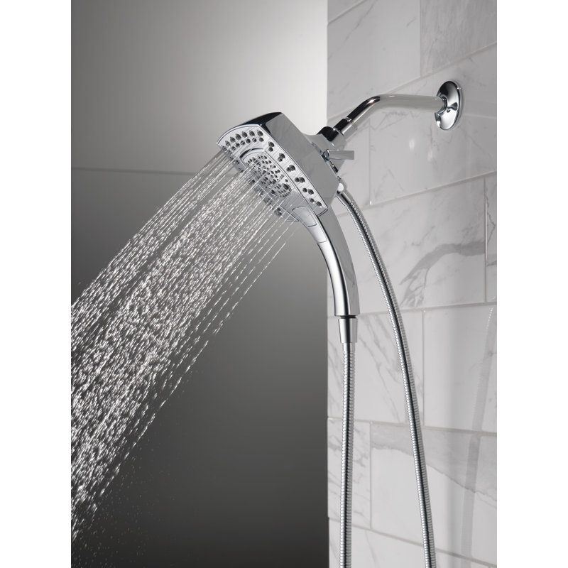Delta Full Adjustable Handheld Shower Head With H2okinetic Technology Reviews