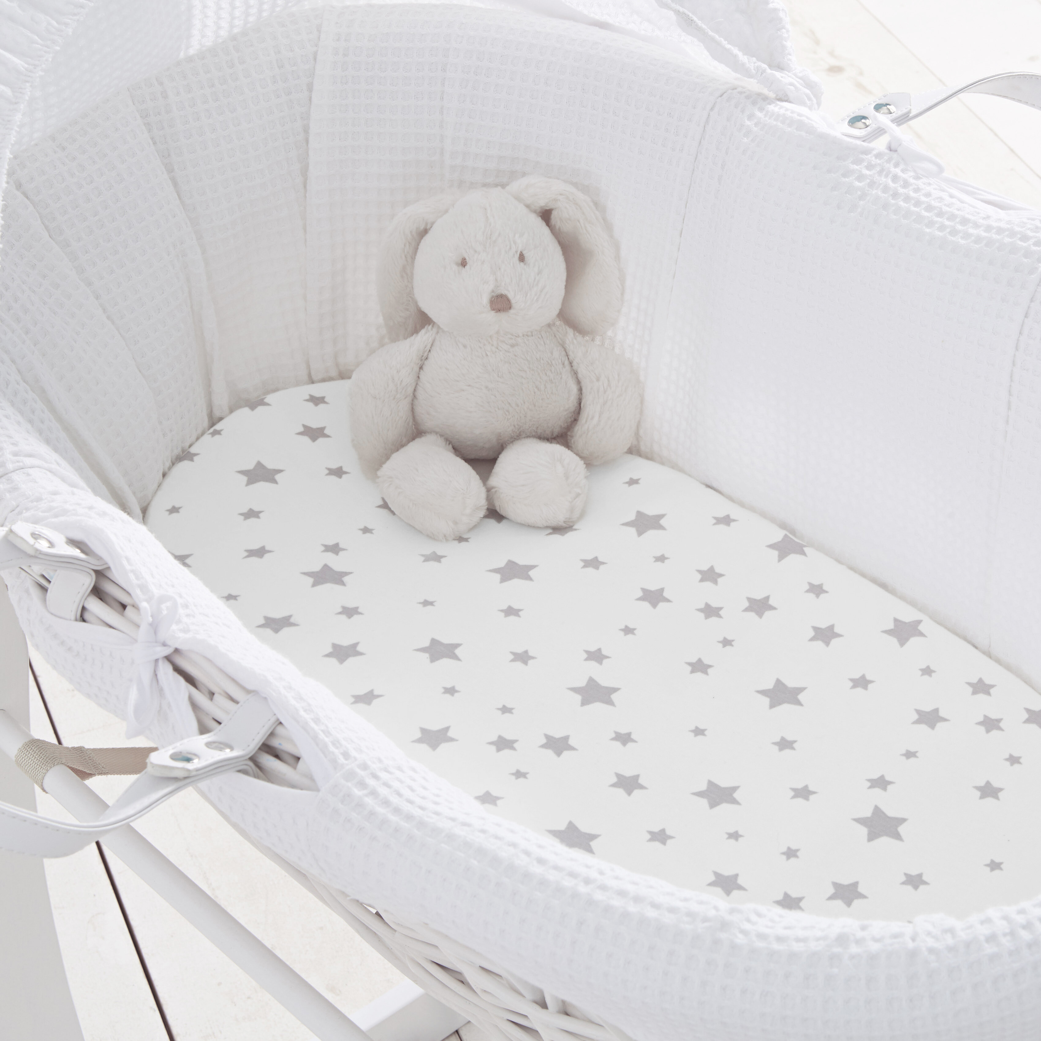 moses basket sheet set