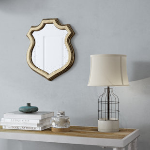 Large Elegant Mirrors Wayfair Roubaix Shabby Elegance Wall Mirror