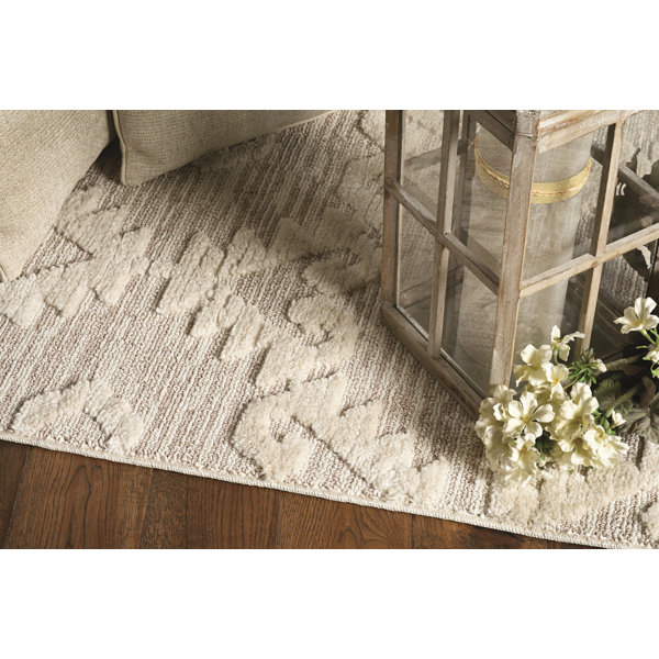 Dakota Fields Willow Performance Ivory Rug & Reviews | Wayfair