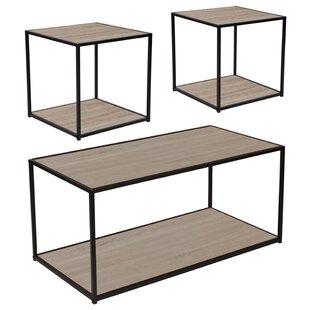 Nault 3 Piece Coffee Table Set by Ebern Designs