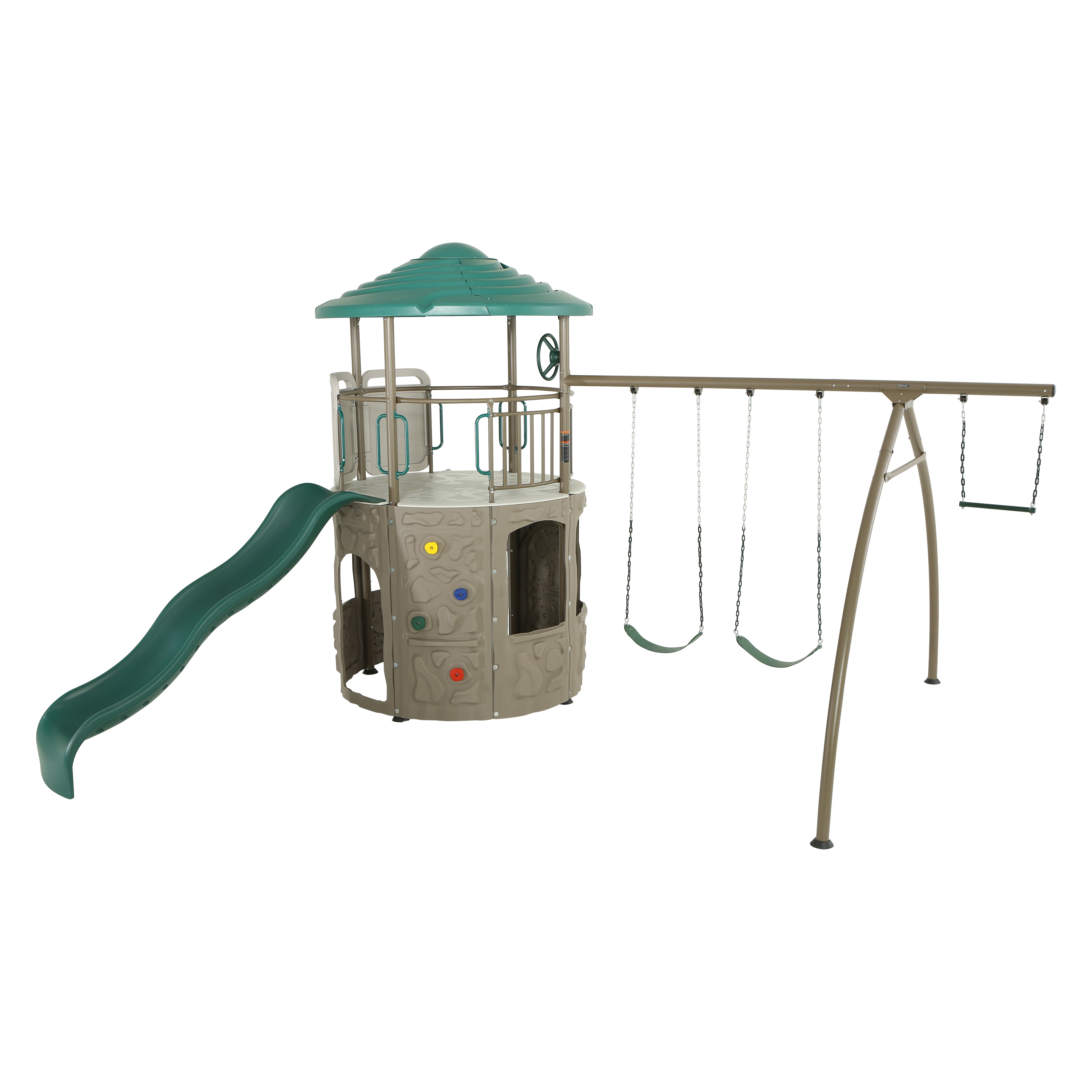 Lifetime Adventure Tower Swing Set Reviews Wayfair