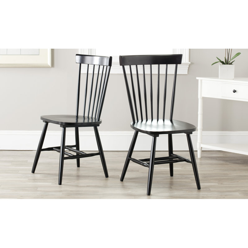 Spindle Solid Wood Windsor Back Side Chair Reviews Allmodern