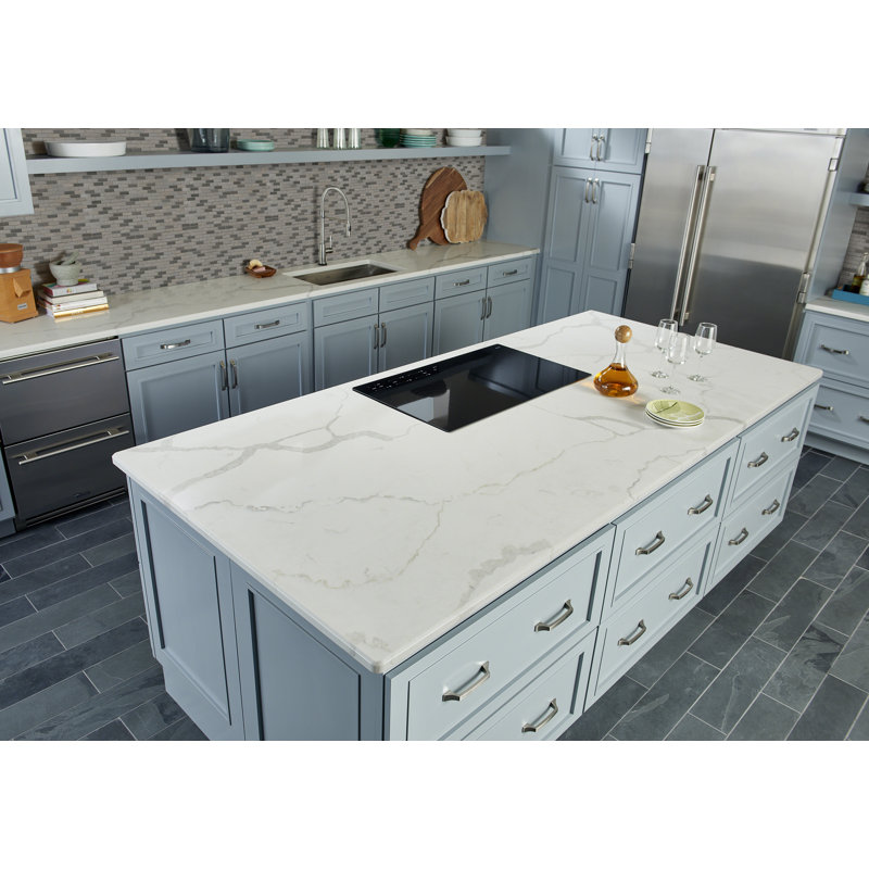 Msi Shale 0 62 X 2 Basalt Mosaic Tile In Blue Wayfair