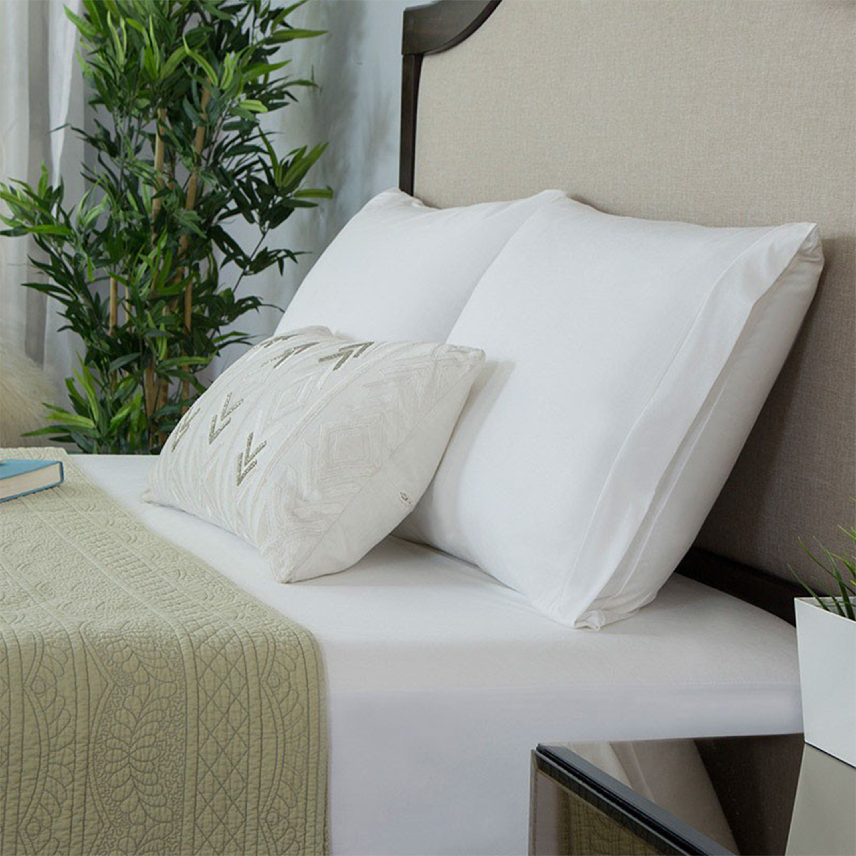 ProtectABed Waterproof Cotton Blend Zipper Pillow Protector Wayfair