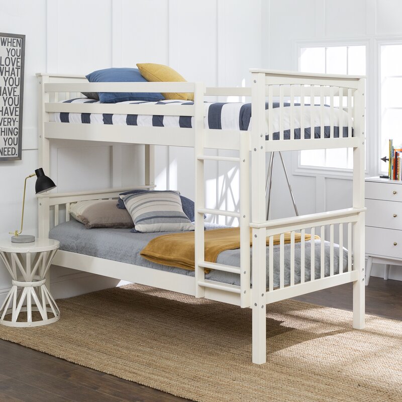 Shubert Alley Twin over Twin Standard Bed & Reviews | Birch Lane