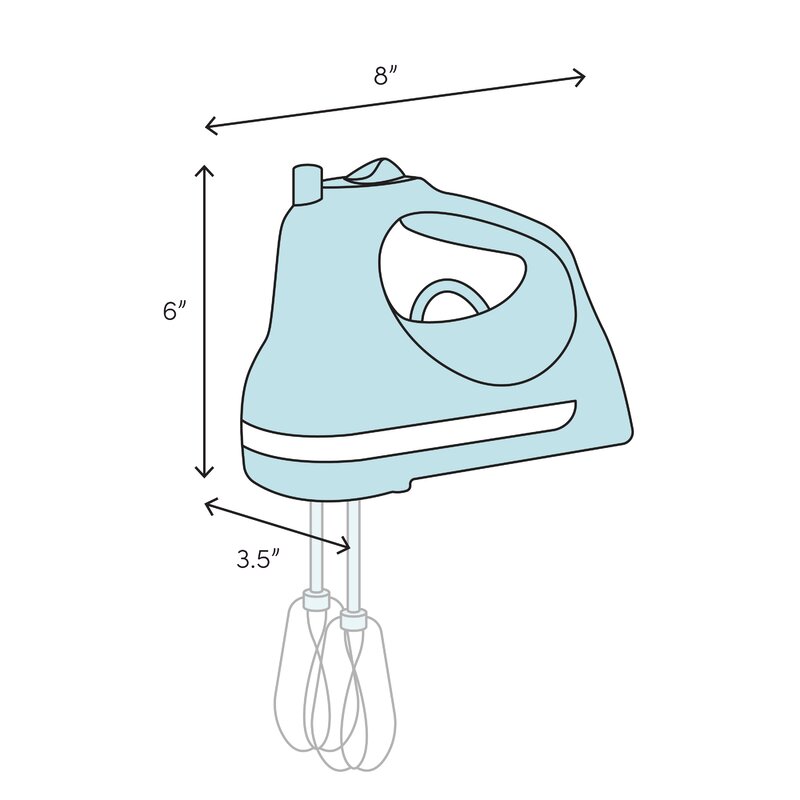 kitchenaid ultra power hand mixer 6 speed