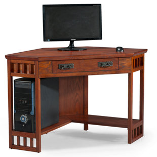 Go to store & view more images Isabeau Solid Wood Corner Computer Desk by Millwood Pines