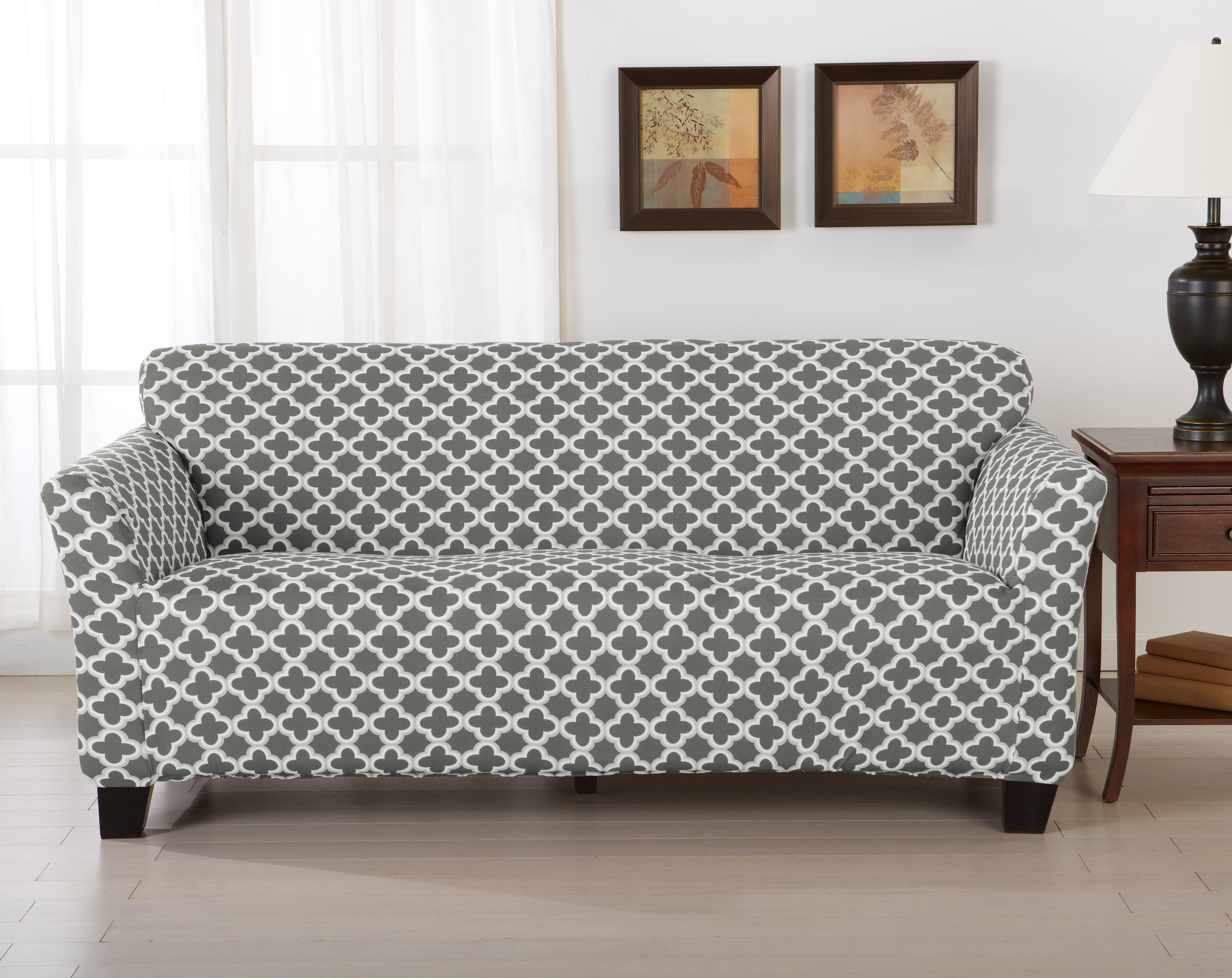 Box Cushion Sofa Slipcover
