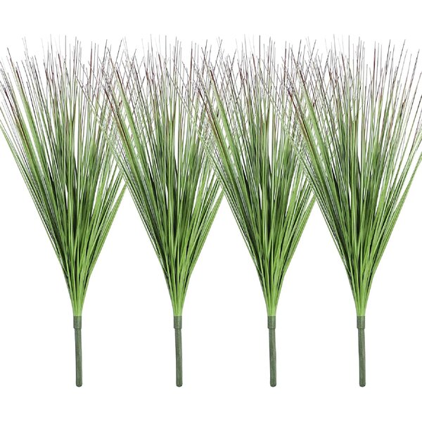 Artificial Plastic Green Grass Plant Flowers Office Home Floral Decor 1PC 