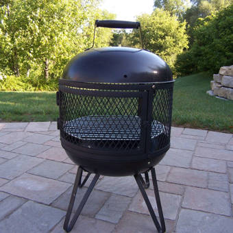 Landmann Heatwave Cast Iron Wood Burning Fire Pit Reviews Wayfair