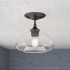 Salter 1-Light Semi Flush Mount