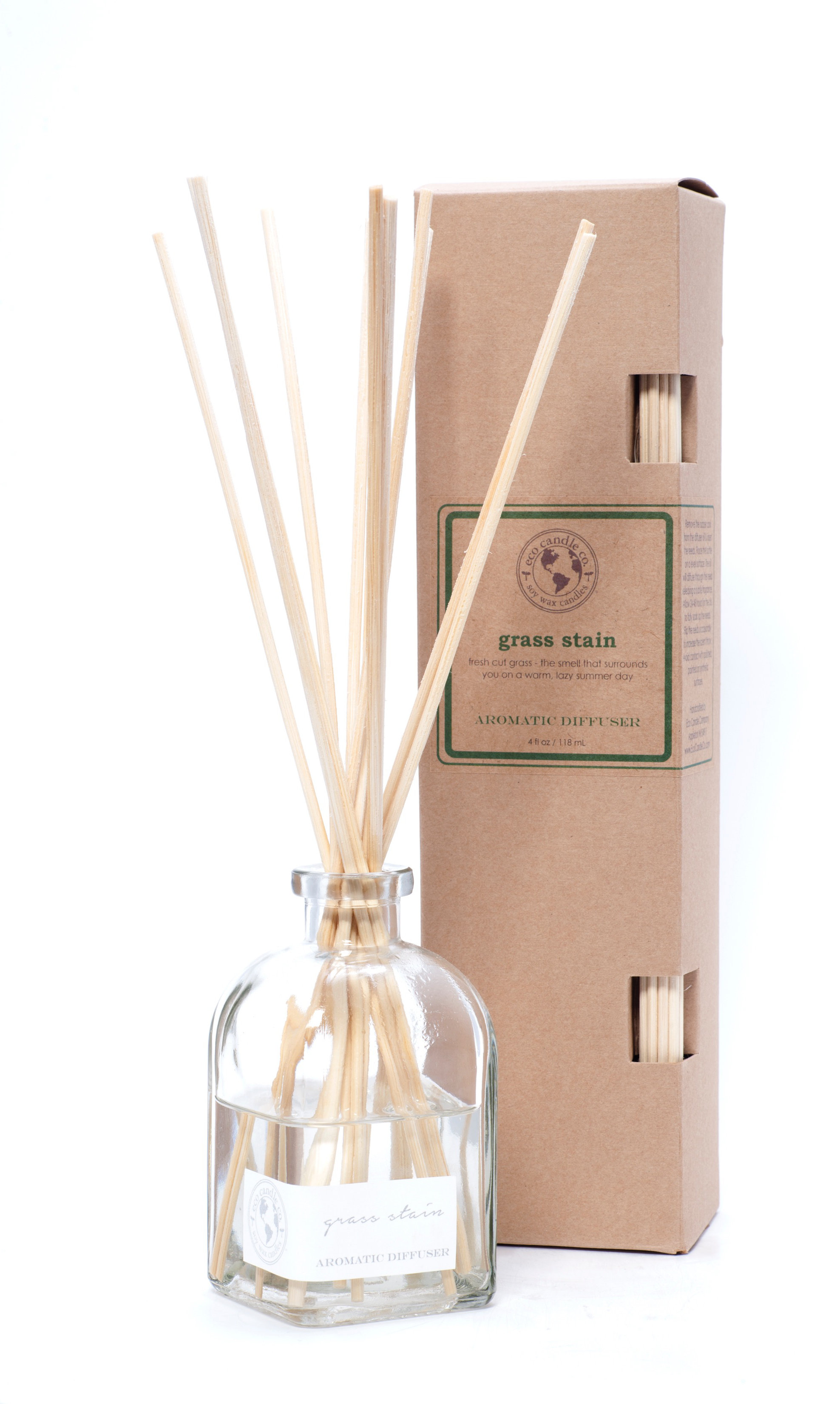 EcoCandleCo Grass Stain Scented Aromatic Diffuser | Wayfair