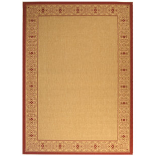 Waterproof Rug Wayfair Beasley Border Outdoor Rug