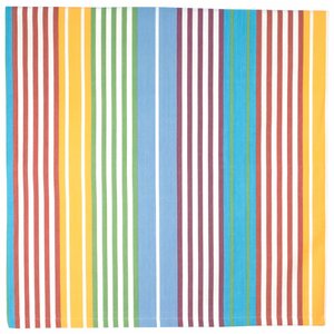 Caribbean Striped Tablecloth