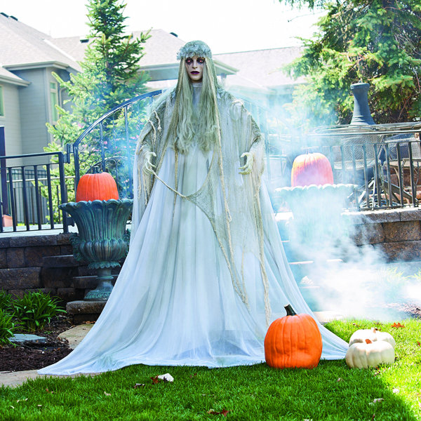 Light Up Halloween Ghost Grave Breaker  LED Fancy Dress Party Outdoor Decoration 