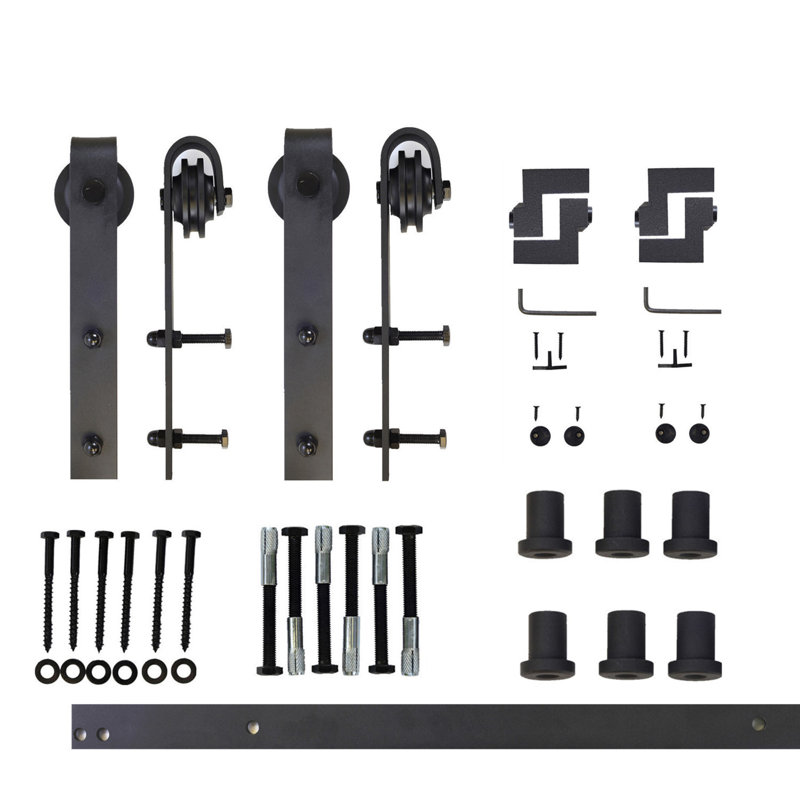 Vancleef Classic Design Standard Double Track Barn Door Hardware