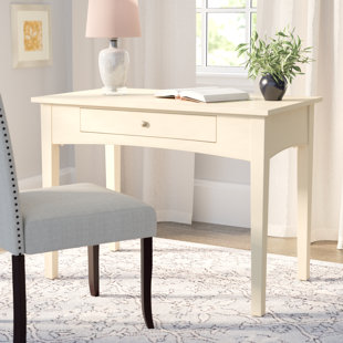 Go to store & view more images Shrout Solid Wood Writing Desk by Winston Porter