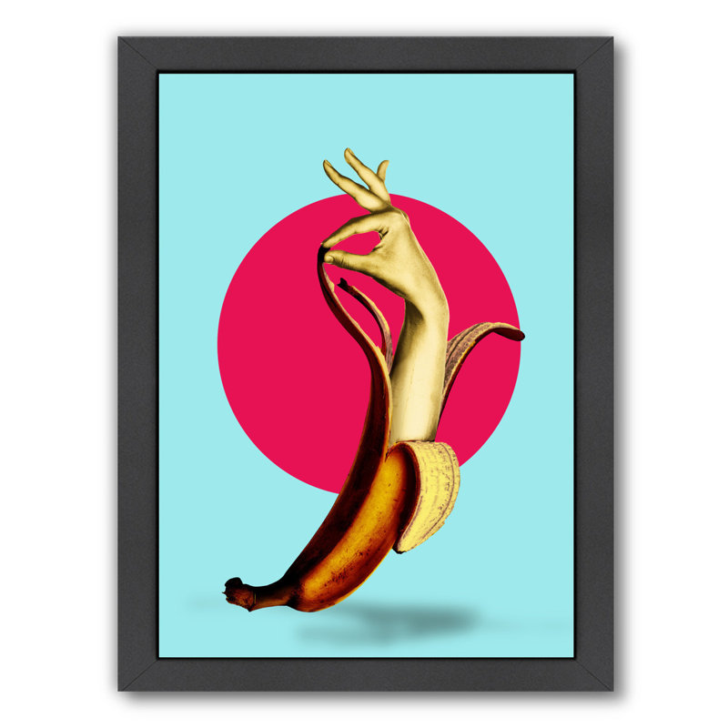East Urban Home El Banana Sun Graphic Art Print Wayfair