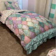 Highland Dunes Faywood Mermaid Comforter Set Reviews Wayfair